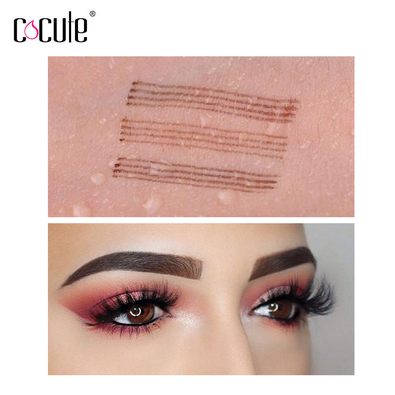 Eyebrow Tint 4 Tip Liquid Brow 5Colors Pen Makeup PaintEyebrow Liner Pen CosmeticsWaterproof Tool Microblade