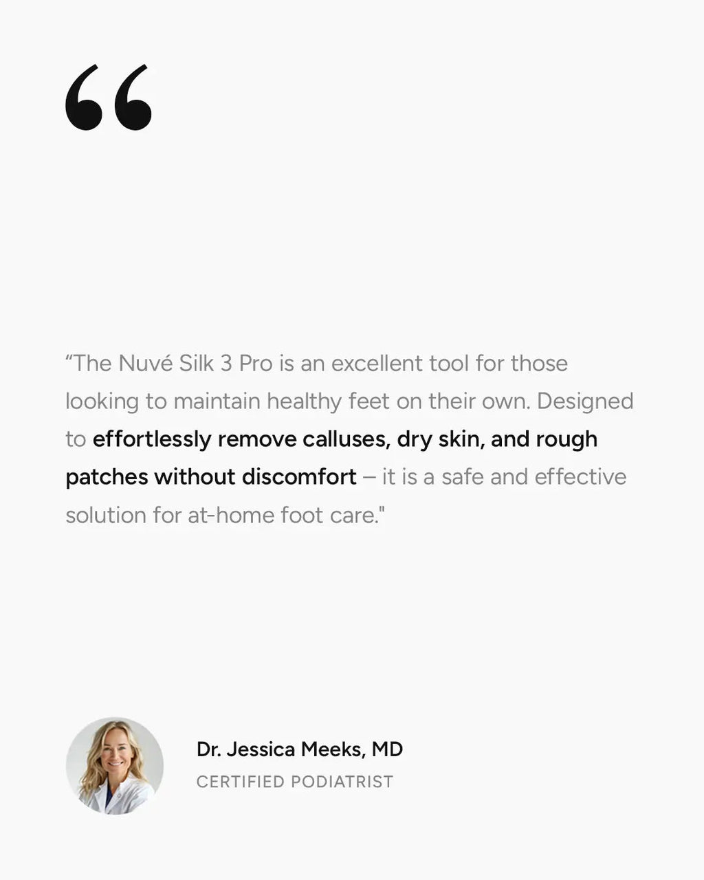 ELECTRIC CALLUS REMOVER Nuve Silk 3 Pro